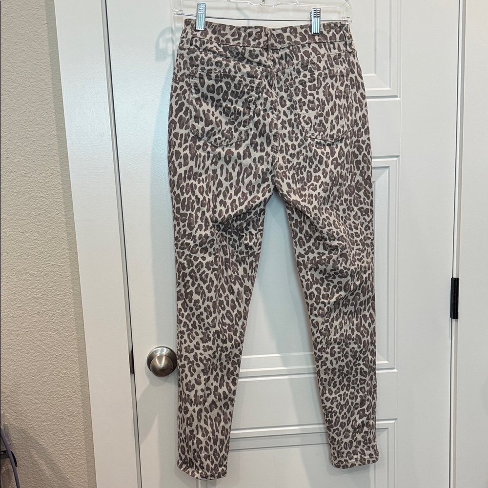 Nine West Leopard Print Jeans - Picture 6 of 9